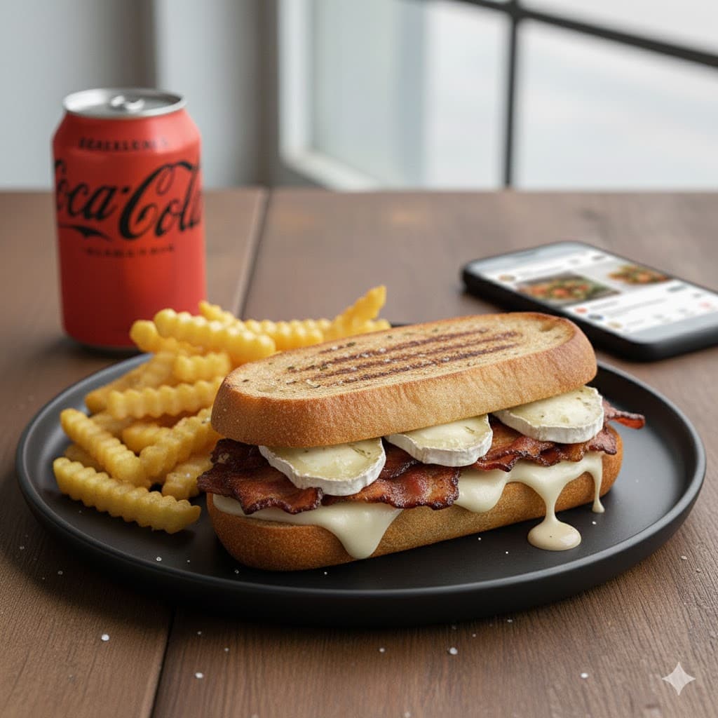 Panini Lardon Chèvre