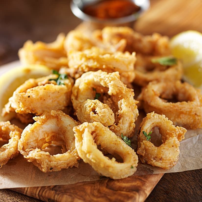 Calamars frits